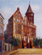 unknow artist European city landscape, street landsacpe, construction, frontstore, building and architecture. 135 Germany oil painting reproduction